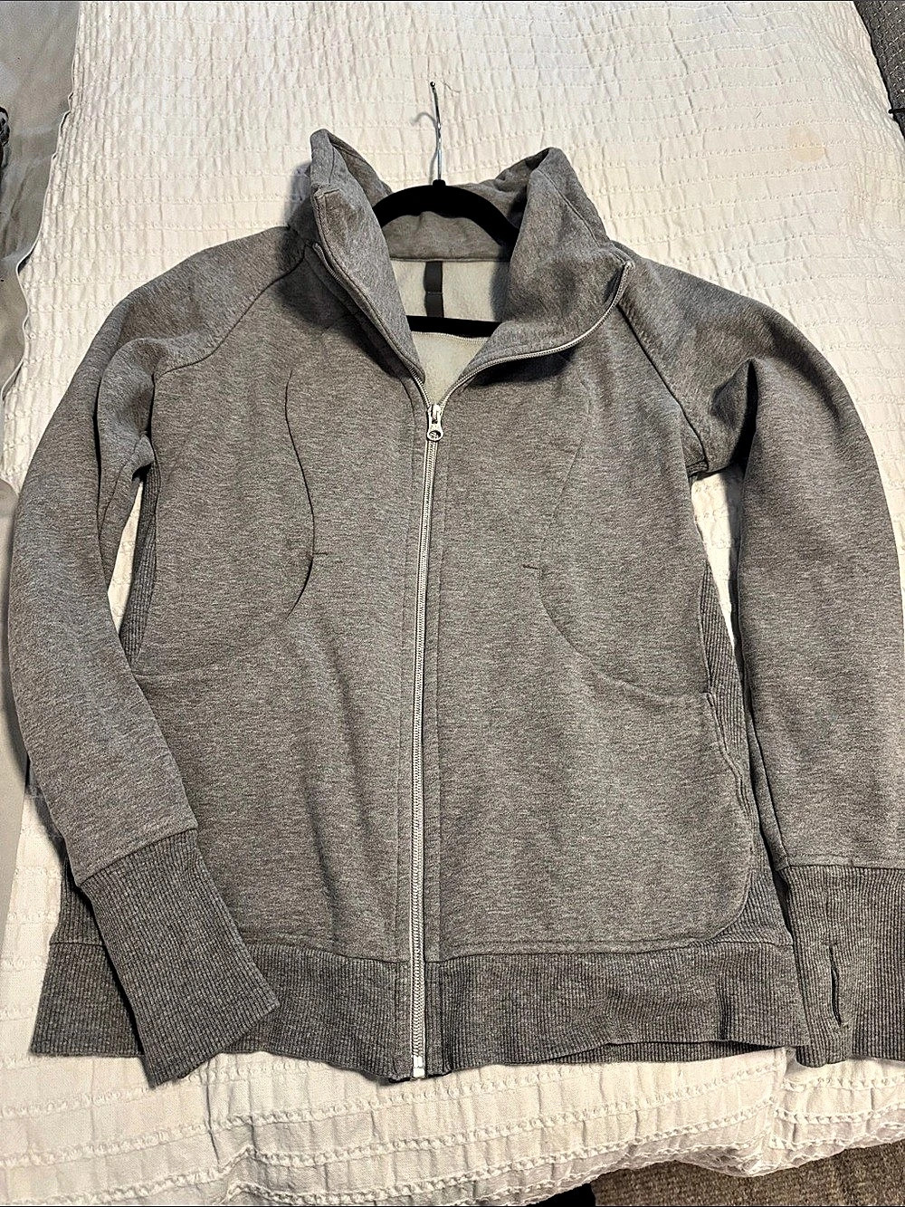 Lululemon Cuddle Full-Zip grey-6